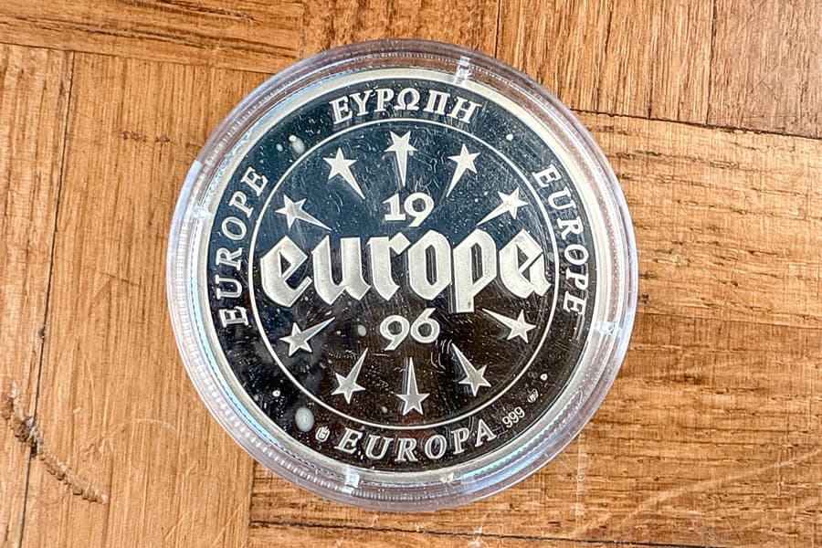 Silbermünze \Europa 1996\